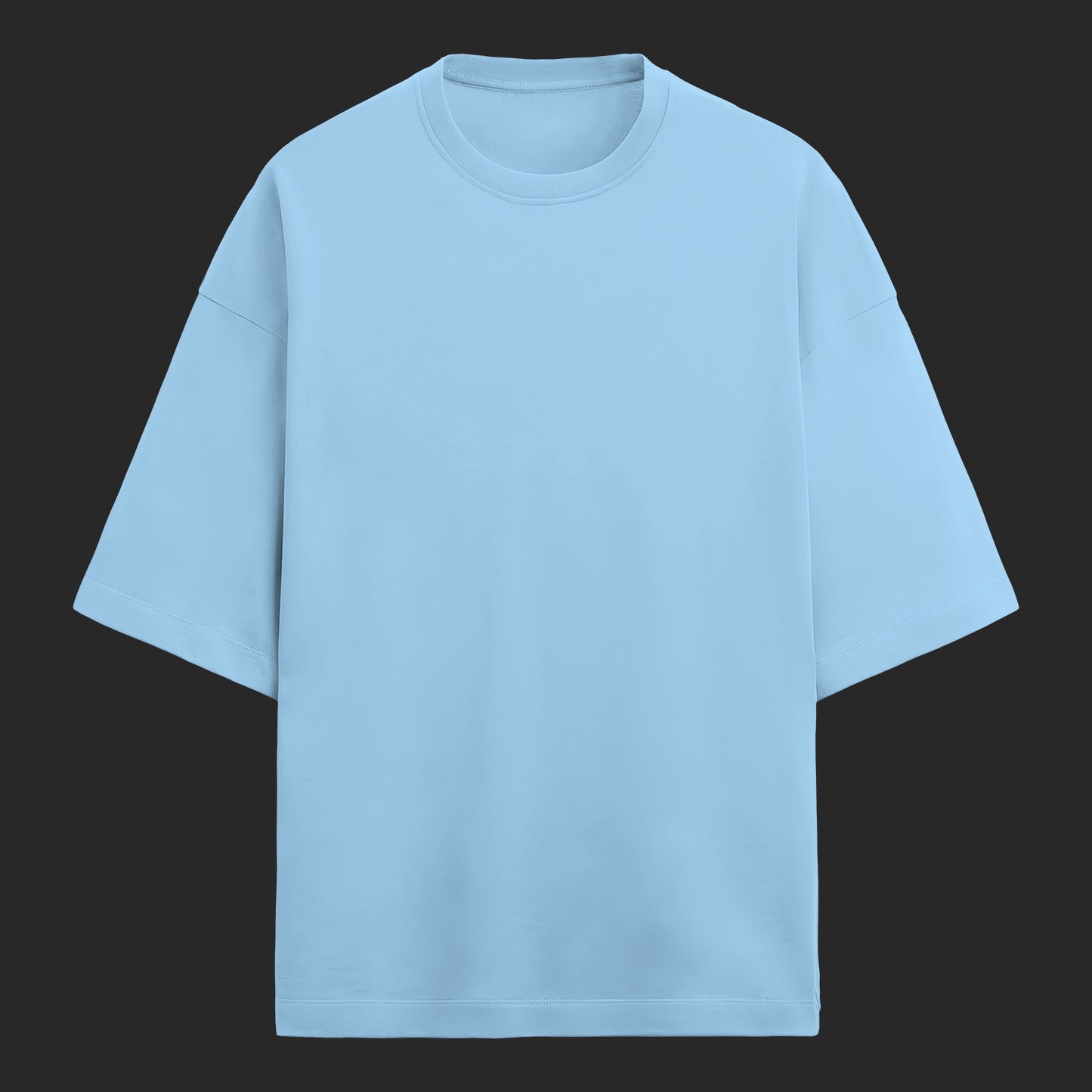 Terry Classic baby blue oversized T-shirt