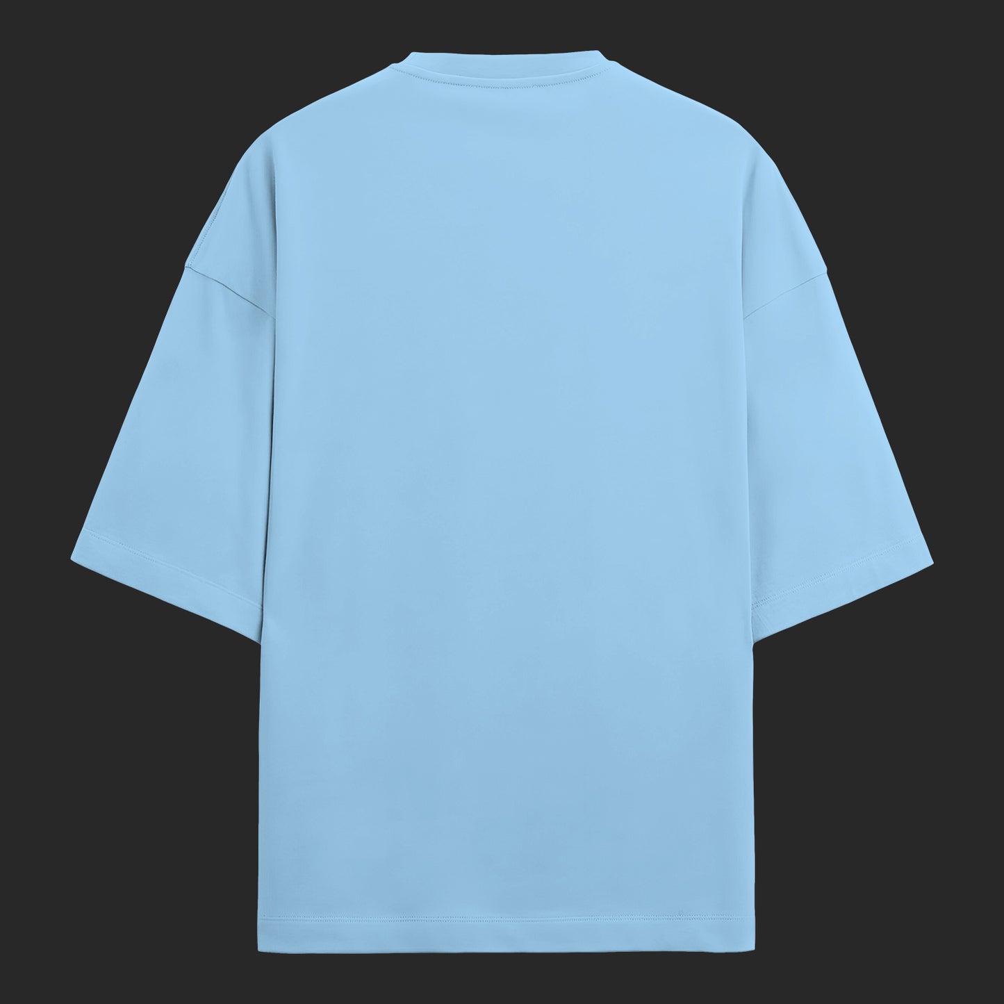 Terry Classic baby blue oversized T-shirt